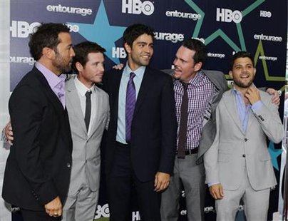 Actors Piven, Connolly, Grenier, Dillon and Ferrara arrive at the premiere of HBO's final season of 'Entourage' in New York Actors Piven, Connolly, Grenier, Dillon and Ferrara arrive at the premiere of HBO's final season of 'Entourage' in New York