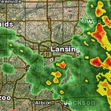 Severe weather potential with heavy rain approaches the Lansing and Mid-Michigan region this morning.