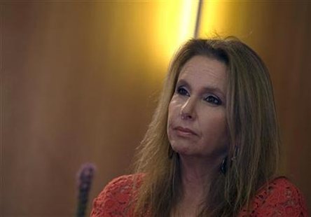 Shari Arison is pictured during an interview in Jerusalem Shari Arison is pictured during an interview in Jerusalem