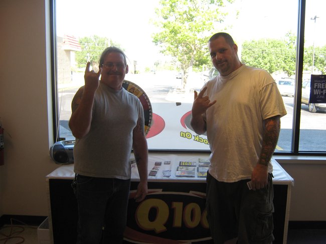 Q106 spent some time with our friends at MetroPCS! Rock On and thanks for stopping by!
