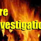 Fire investigation graphic Fire investigation graphic