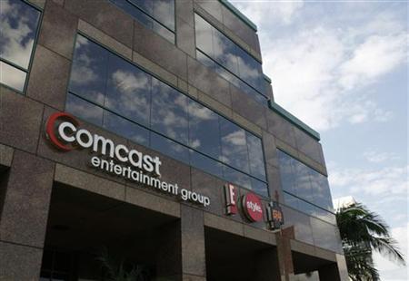 The offices and studios of Comcast Entertainment Group which operates E! Entertainment Television, the Style Network and G4 network are pict The offices and studios of Comcast Entertainment Group which operates E! Entertainment Television, the Style Network and G4 network are pict