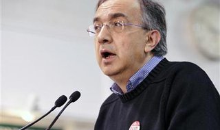 Sergio Marchionne speaks during a news conference at the Chrysler Casting Plant in Etobicoke Sergio Marchionne speaks during a news conference at the Chrysler Casting Plant in Etobicoke
