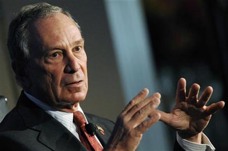 Bloomberg gestures as he speaks during the 2010 meeting of the Wall Street Journal CEO Council in Washington Bloomberg gestures as he speaks during the 2010 meeting of the Wall Street Journal CEO Council in Washington