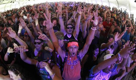Music fans listen to Lady D perform at the Lollapalooza music festival in Grant Park in Chicago Music fans listen to Lady D perform at the Lollapalooza music festival in Grant Park in Chicago