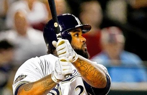 Prince Fielder of the Milwaukee Brewers (Reuters) Prince Fielder of the Milwaukee Brewers (Reuters)