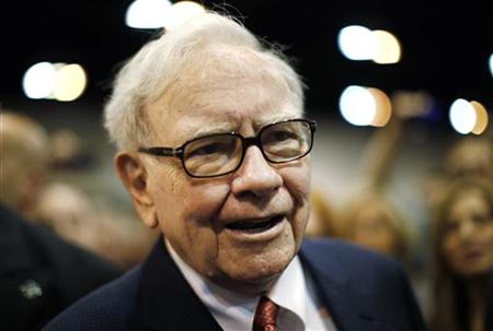 Berkshire Hathaway Chairman Warren Buffett wanders the company trade show before his company's annual meeting in Omaha Berkshire Hathaway Chairman Warren Buffett wanders the company trade show before his company's annual meeting in Omaha