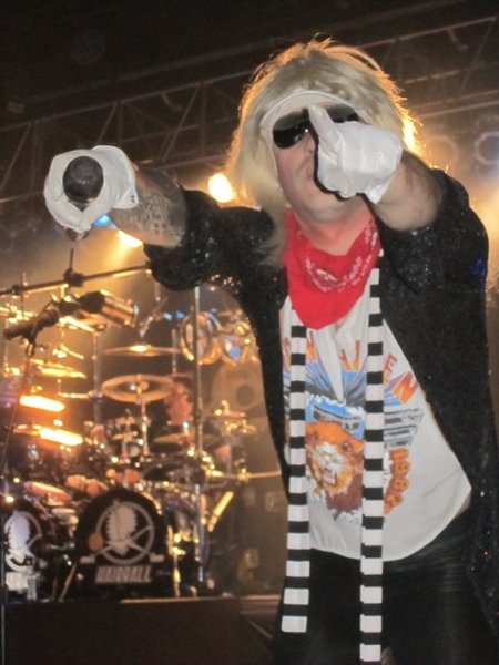 Poison, AC/DC, Prince, Kiss, Guns N' Roses, they played them all! Here are photos from Hairball's first appearance in Sheboygan at Brat Days 2011. (08.06.11)