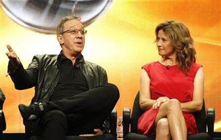 Allen and Nancy Travis attend the ABC session for "Last Man Standing" during the 2011 Summer Television Critics Association Cable Press Tour Allen and Nancy Travis attend the ABC session for "Last Man Standing" during the 2011 Summer Television Critics Association Cable Press Tour