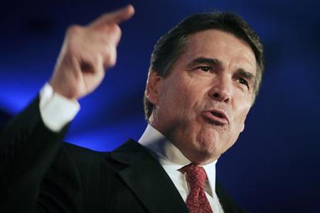 Texas Governor Rick Perry speaks during the 2011 Republican Leadership Conference in New Orleans Texas Governor Rick Perry speaks during the 2011 Republican Leadership Conference in New Orleans