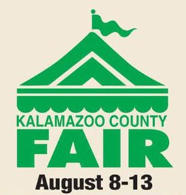 Kalamazoo County Fair logo. Kalamazoo County Fair logo.