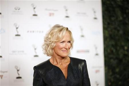 Close poses at the Academy of Television Arts & Sciences reception for Emmy nominees in Los Angeles Close poses at the Academy of Television Arts & Sciences reception for Emmy nominees in Los Angeles