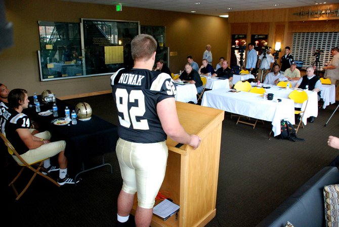 Shots from Western Michigan University's football media day 2011 - 08/12/11. Photos by Sean Patrick.