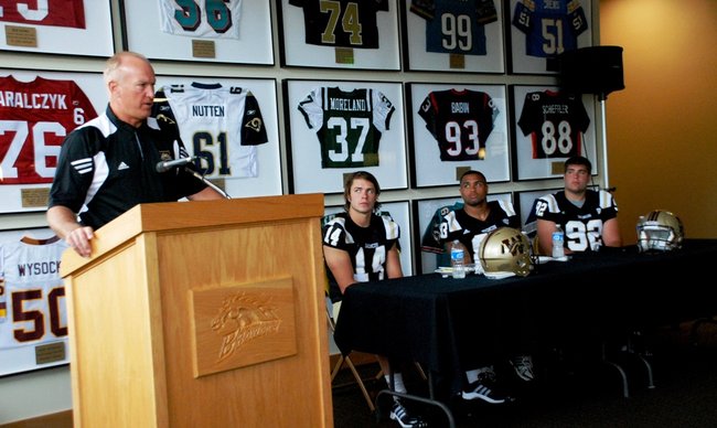 Shots from Western Michigan University's football media day 2011 - 08/12/11.  Photos by Sean Patrick.