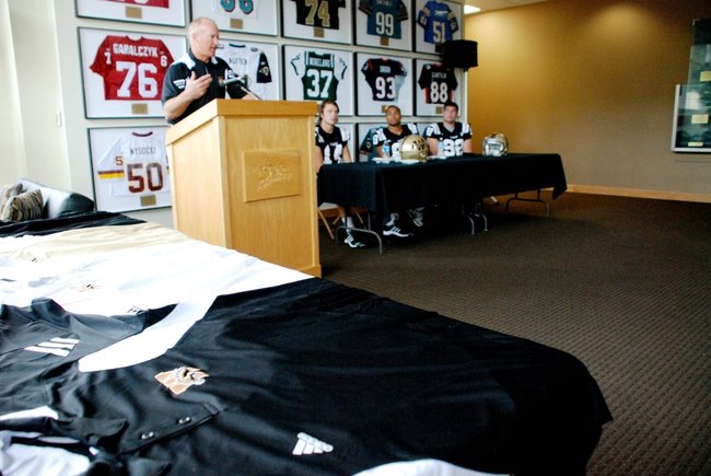 Shots from Western Michigan University's football media day 2011 - 08/12/11.  Photos by Sean Patrick.