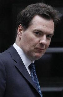 Britain's Chancellor of the Exchequer George Osborne leaves Downing Street in London Britain's Chancellor of the Exchequer George Osborne leaves Downing Street in London