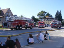 Fire on South 14th Street