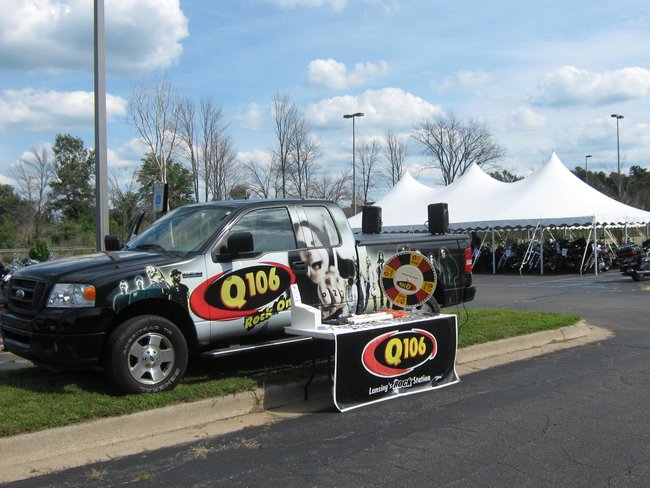 Q106 invaded Battle Creek Harley Davidson for their August Open House, thanks for stopping by, Rock On!