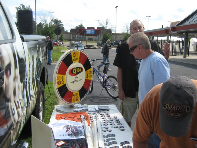 Q106 invaded Battle Creek Harley Davidson for their August Open House, thanks for stopping by, Rock On!