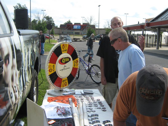 Q106 invaded Battle Creek Harley Davidson for their August Open House, thanks for stopping by, Rock On!