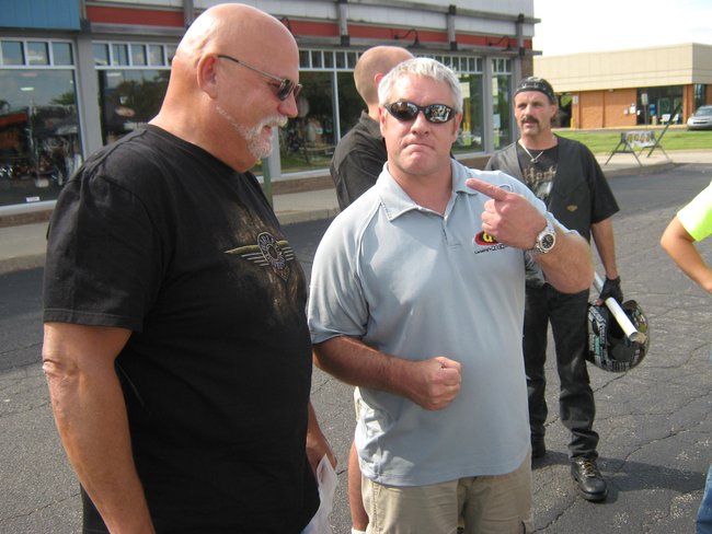 Q106 invaded Battle Creek Harley Davidson for their August Open House, thanks for stopping by, Rock On!