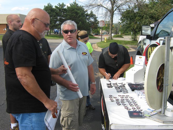 Q106 invaded Battle Creek Harley Davidson for their August Open House, thanks for stopping by, Rock On!