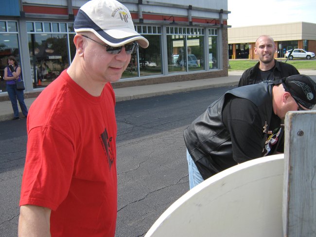 Q106 invaded Battle Creek Harley Davidson for their August Open House, thanks for stopping by, Rock On!