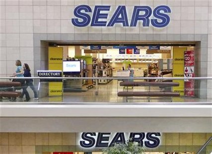 Women walk past the Sears department store at Fair Oaks Mall in Fairfax Women walk past the Sears department store at Fair Oaks Mall in Fairfax