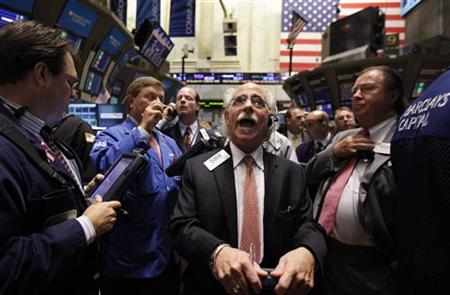 Traders work on the floor of the New York Stock Exchange Traders work on the floor of the New York Stock Exchange