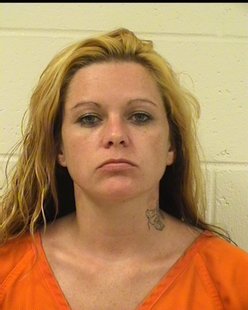A mugshot of Christina Abbott from the Marathon County jail, taken in 2011
