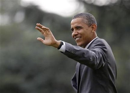U.S. President Obama leaves the White House in Washington U.S. President Obama leaves the White House in Washington