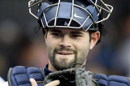 Detroit Tigers catcher Alex Avila stands in the dugout before the start of their MLB American League baseball game against the Toronto Blue Jays in Detroit, Michigan May 16, 2011. REUTERS/Rebecca Cook (UNITED STATES - Tags: SPORT BASEBALL) Detroit Tigers catcher Alex Avila stands in the dugout before the start of their MLB American League baseball game against the Toronto Blue Jays in Detroit, Michigan May 16, 2011. REUTERS/Rebecca Cook (UNITED STATES - Tags: SPORT BASEBALL)