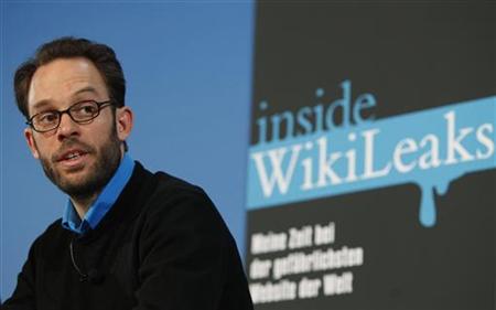 IT-specialist former WikiLeaks members Domscheit-Berg speaks during news conference about his book "Inside Wikileaks" in Berlin IT-specialist former WikiLeaks members Domscheit-Berg speaks during news conference about his book "Inside Wikileaks" in Berlin