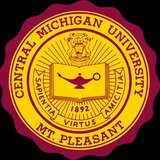 Central Michigan University logo. Central Michigan University logo.