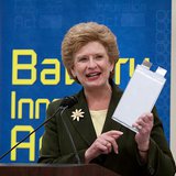 Michigan Senator Debbie Stabenow discusses her battery innovation act in the above photo. Photo courtesy of: http://stabenow.senate.gov/ Michigan Senator Debbie Stabenow discusses her battery innovation act in the above photo. Photo courtesy of: http://stabenow.senate.gov/