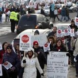 Union demonstrators in Madison, WI (Reuters) Union demonstrators in Madison, WI (Reuters)