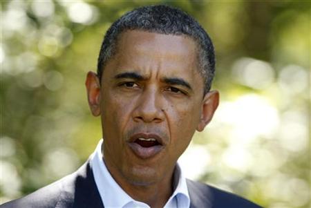 U.S. President Barack Obama delivers a statement on Libya from his vacation on Martha's Vineyard in Massachusetts U.S. President Barack Obama delivers a statement on Libya from his vacation on Martha's Vineyard in Massachusetts