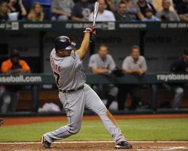Detroit Tigers SS Jhonny Peralta in action at Tropicana Field in St. Petersburg, Florida. REUTERS/Brian Blanco Detroit Tigers SS Jhonny Peralta in action at Tropicana Field in St. Petersburg, Florida. REUTERS/Brian Blanco