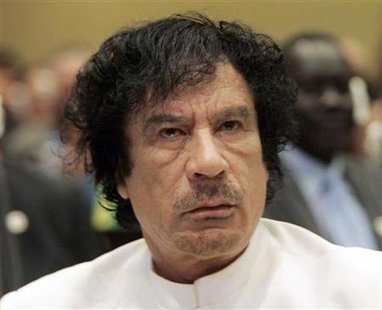 Gaddafi President Libya