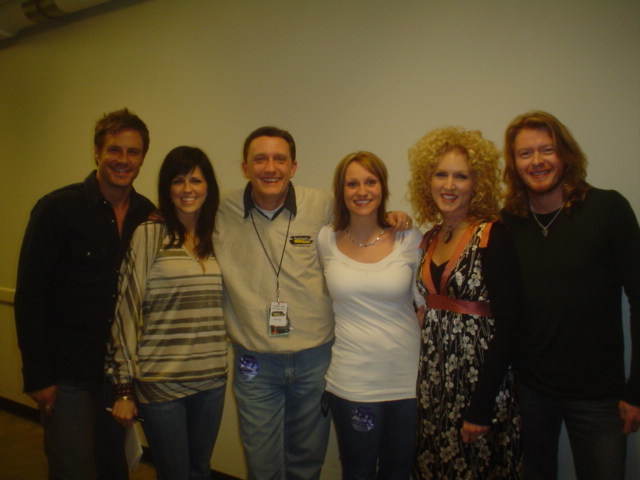 Lee Peek and Nikki Montgomery with Little Big Town at the Grand Theater 2007