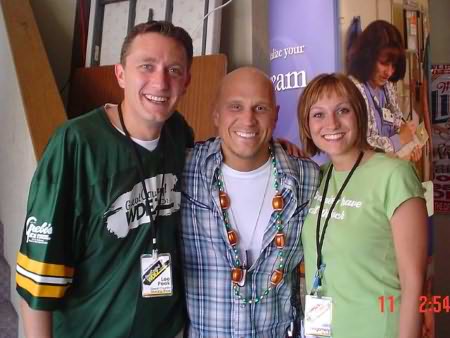 Lee Peek and Nikki Montgomery with Kevin Sharp 2005