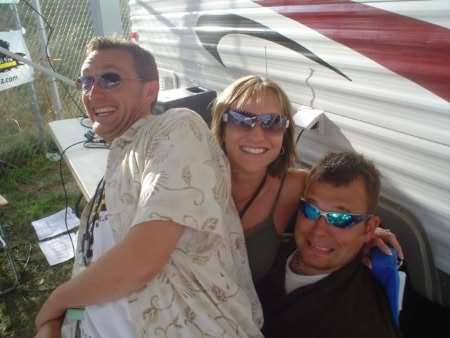 Lee Peek, Nikki Montgomery and Josh at WI Valley Fair 2006
