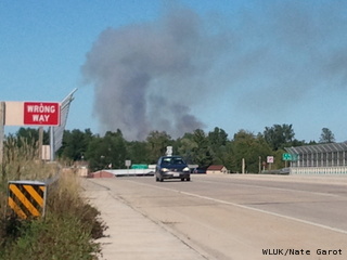 Fire near Peshtigo (courtesy of FOX 11) Fire near Peshtigo (courtesy of FOX 11)