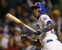 Chicago Cubs OF Alfonso Soriano REUTERS/John Gress