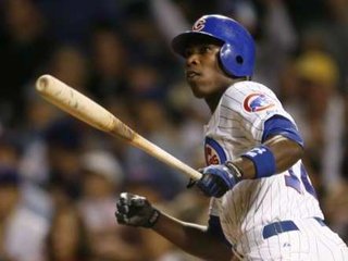 Chicago Cubs OF Alfonso Soriano REUTERS/John Gress
