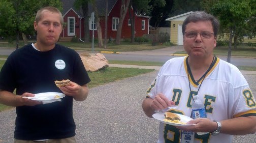 Grillin With The King tailgate party 08/26/2011