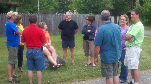 Grillin With The King tailgate party 08/26/2011