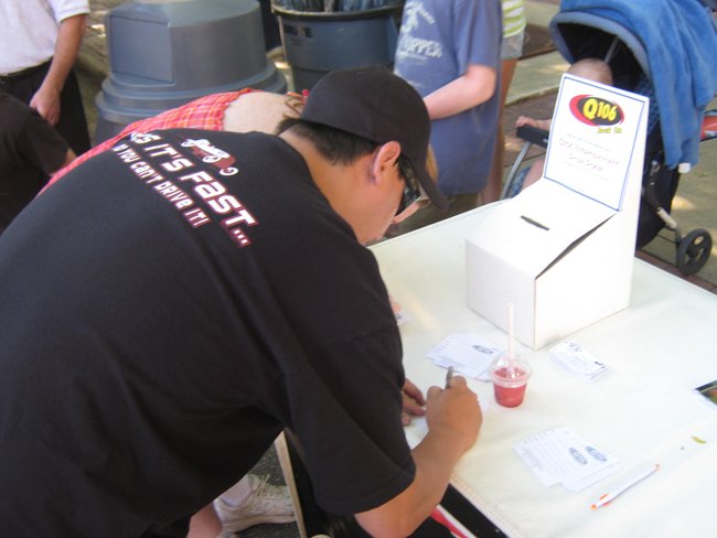 Q106 & McDonald's rocked on at the Cruise In Car Show in Jackson on 8-26-11. Thanks for stopping by!