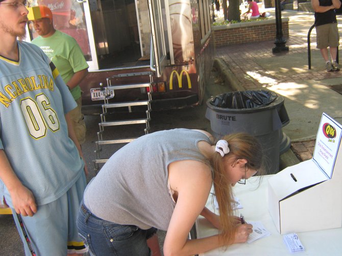 Q106 & McDonald's rocked on at the Cruise In Car Show in Jackson on 8-26-11. Thanks for stopping by!