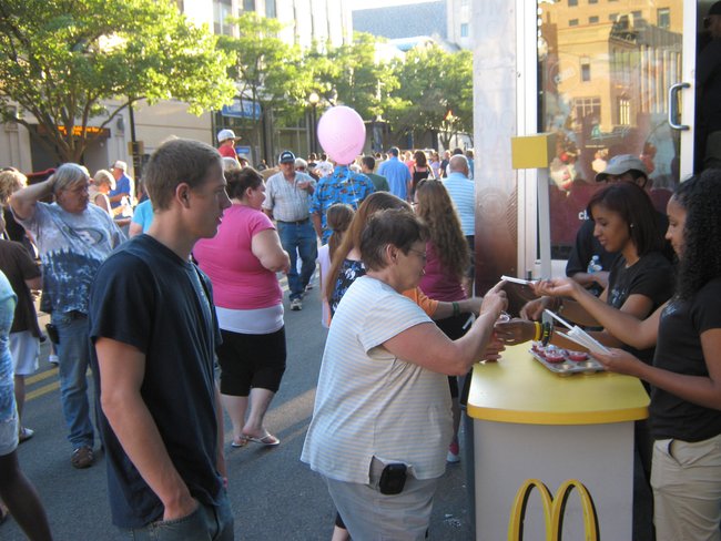 Q106 & McDonald's rocked on at the Cruise In Car Show in Jackson on 8-26-11. Thanks for stopping by!